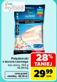 Polędwiczki z dorsza Myfood