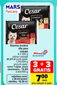 Karma dla psa Cesar