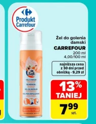 Żel do golenia Carrefour