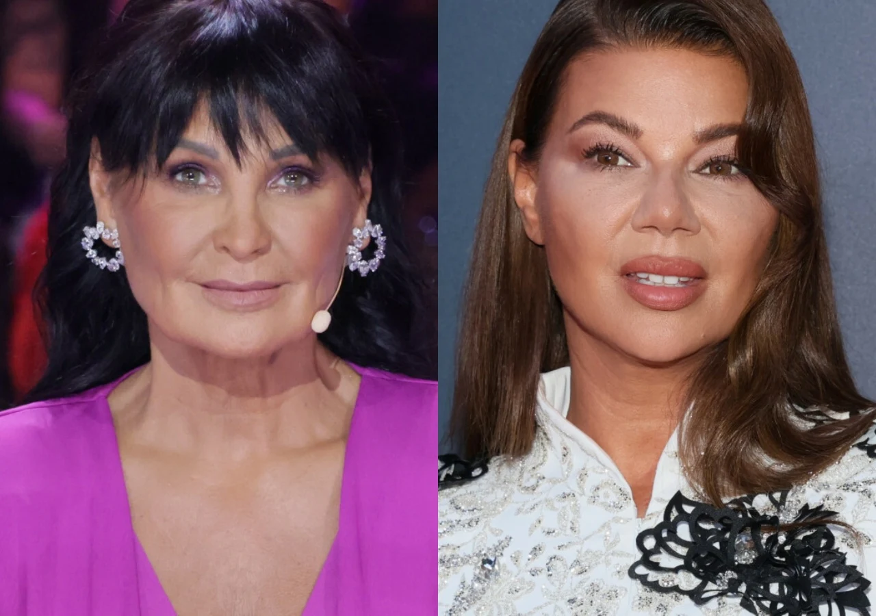 Iwona Pavlović, Edyta Górniak Iwona Pavlović i Edyta Górniak na zestawieniu zdjęć.