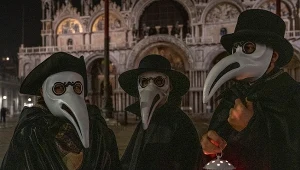 Specjalne maski miały chronić przed morowym powietrzem w czasie wielkich epidemii dżumy