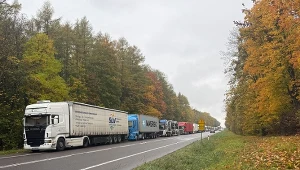 Utrudnienia na przejściach granicznych z Ukrainą po nocnych atakach Rosji