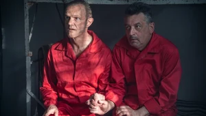 Cezary Pazura i Artur Dziurman w filmie "Futro z misia"