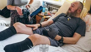 Spędził ranny aż 491 dni na froncie. Został okrzyknięty bohaterem Ukrainy