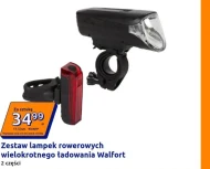Zestaw lampek rowerowych Walfort