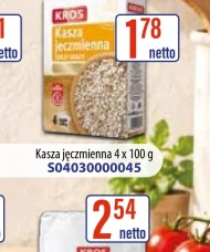 Kasza jęczmienna Kros