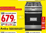Kuchenka gazowo-elektryczna Amica