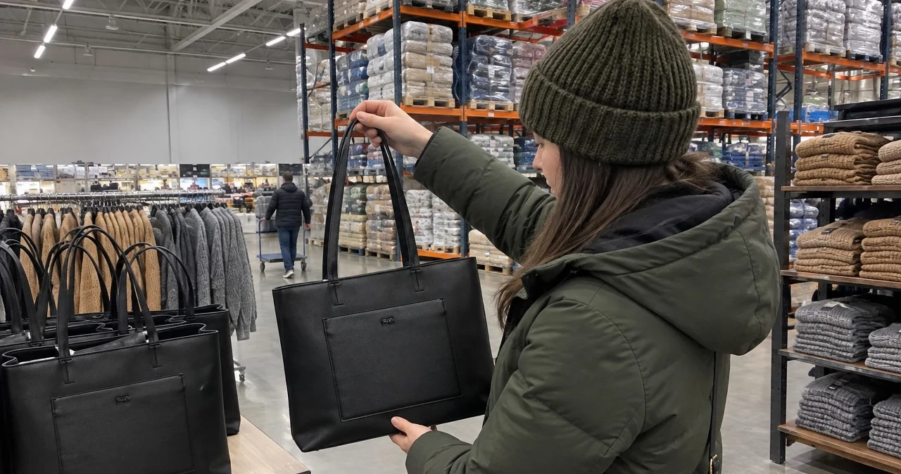 Torebka Calvin Klein za 244,77 zł w Selgrosie od 22.10, do tego swetry ze 100% kaszmiru