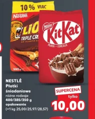 Сухі сніданки Nestle