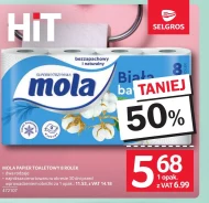 Туалетний папір Mola