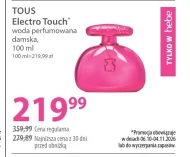 Woda perfumowana damska tous