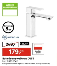 Bateria umywalkowa Armatura