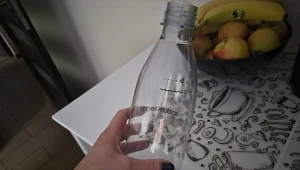 Świetny patent na mycie butelki SodaStream. Jest czyściutka i pachnie