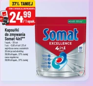 Kapsułki do zmywarki Somat