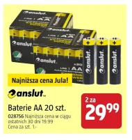Baterie Anslut