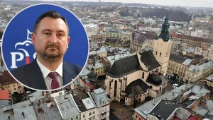 Województwo lubelskie zawiesza współpracę z obwodem lwowskim. Na zdj. Marek Wojciechowski