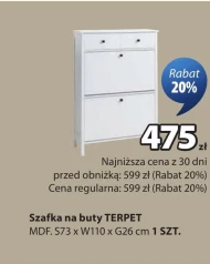 Тумба для взуття MDF