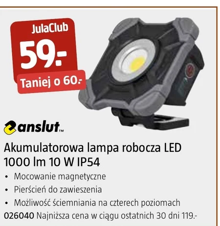 Робоча лампа Anslut