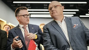 Michał Gramatyka w towarzystwie Szymona Hołowni, który ma teraz pokierować Polską 2050