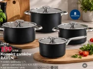 Garnek z pokrywką Raven