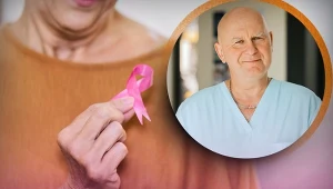 "Na szczęście wiele zmian w piersi ma charakter łagodny" mówi onkolog, który na co dzień zajmuje się leczeniem nowotworów piersi.