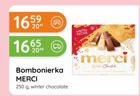 Шоколадна коробка Merci
