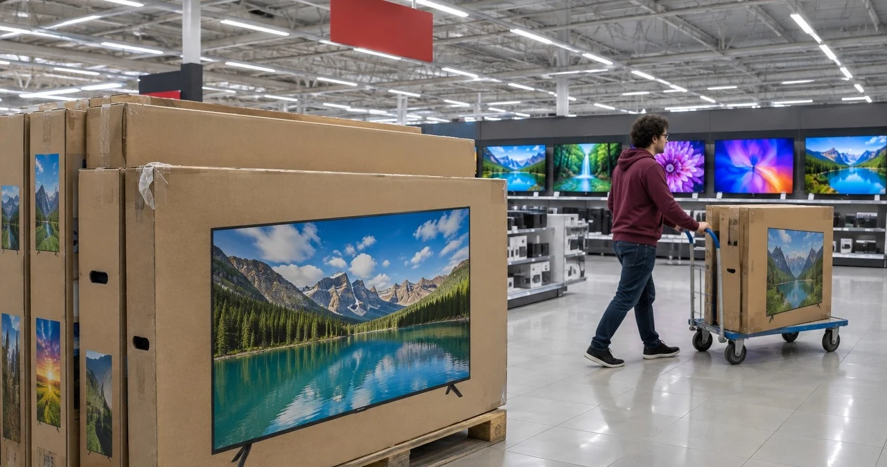 Telewizor 75 cali za 2499 zł w Auchan do 28.10, o 900 zł taniej niż w Media Expert