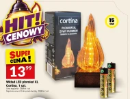 Світлодіодна вставка для свічки Cortina