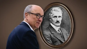 Obecny marszałek Sejmu wybrał drogi obraz Daszyńskiego zamiast jego poglądów (fragment tekstu). Grafika: Magdalena Piasecka