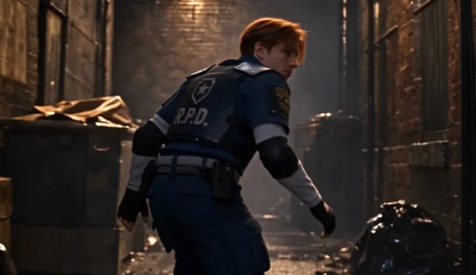 Raccoon City jak z prawdziwego filmu? AI stworzyło własną wersję Resident Evil 2