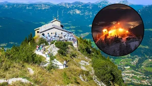 Spłonęło Orle Gniazdo w Niemczech. "Może nie być do odratowania" 