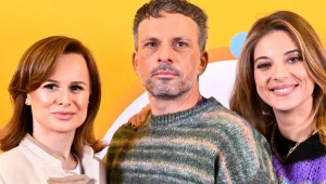 Barbara Wypych, Masza Wągrocka i Tomasz Tyndyk