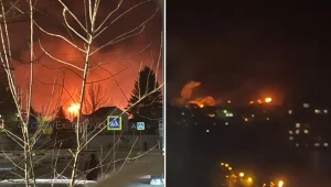 Ukraina zaatakowała nie tylko na Krymie. W Omsku doszło do pożarów