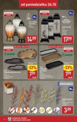 Szeroka oferta zniczy - Aldi