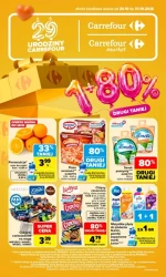 80% taniej za drugi produkt - Carrefour