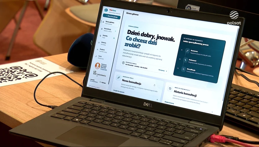 "Wydarzenia": Sztuczna inteligencja pomoże lekarzom w biurokracji