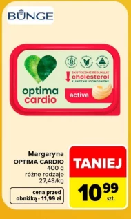 Margaryna Optima Cardio