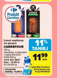 Łosoś wędzony Carrefour