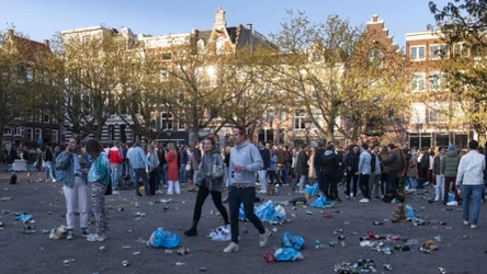 Zaśmiecony Amsterdam