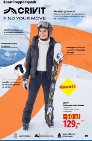 Kurtka narciarska damska Crivit