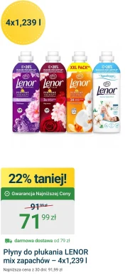 Płyn do płukania Lenor