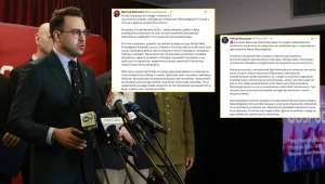 Interwencja policji w domu Bartosza Malewskiego. Służby otrzymały fałszywe zgłoszenie