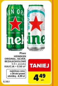 Piwo bezalkoholowe Heineken