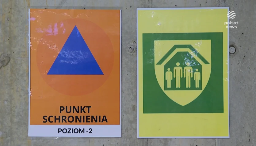 "Wydarzenia": Schrony w Polsce mają zostać wyraźnie oznaczone