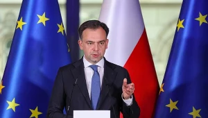 Minister finansów i gospodarki Andrzej Domański