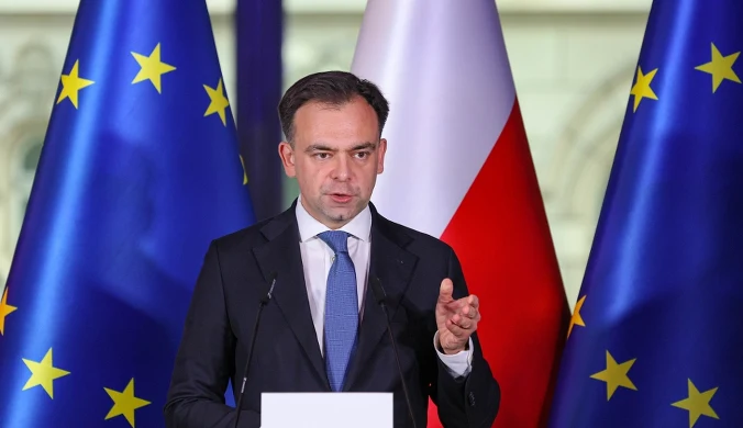 Minister finansów i gospodarki Andrzej Domański