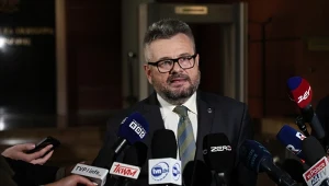 Na zdjęciu rzecznik Prokuratury Okręgowej w Warszawie prok. Piotr Antoni Skiba