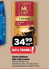 Kawa mielona MK Cafe