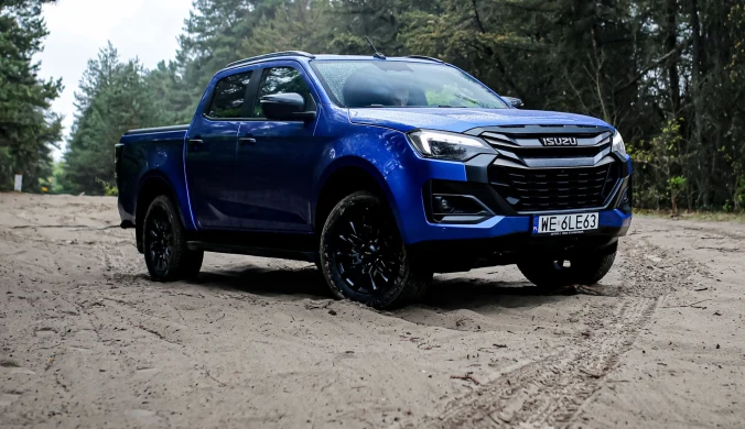 Isuzu D-Max przeszło modernizację, w ramach której zostało wyposażone w większy silnik.