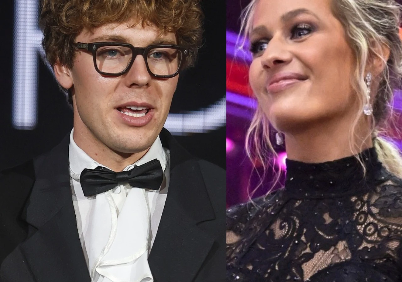 Mikołaj Bagiński, Magdalena Tarnowska Mikołaj Bagiński i Magdalena Tarnowska w eleganckich strojach.